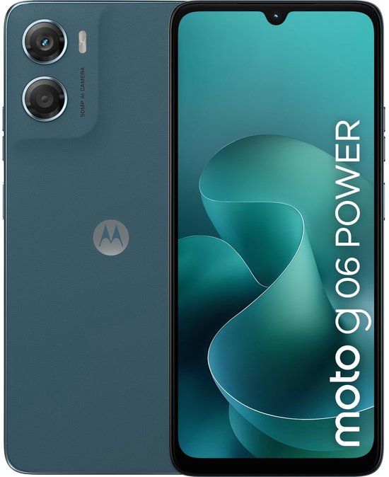 Motorola Moto G06 Power 4G - 64GB - Blauw