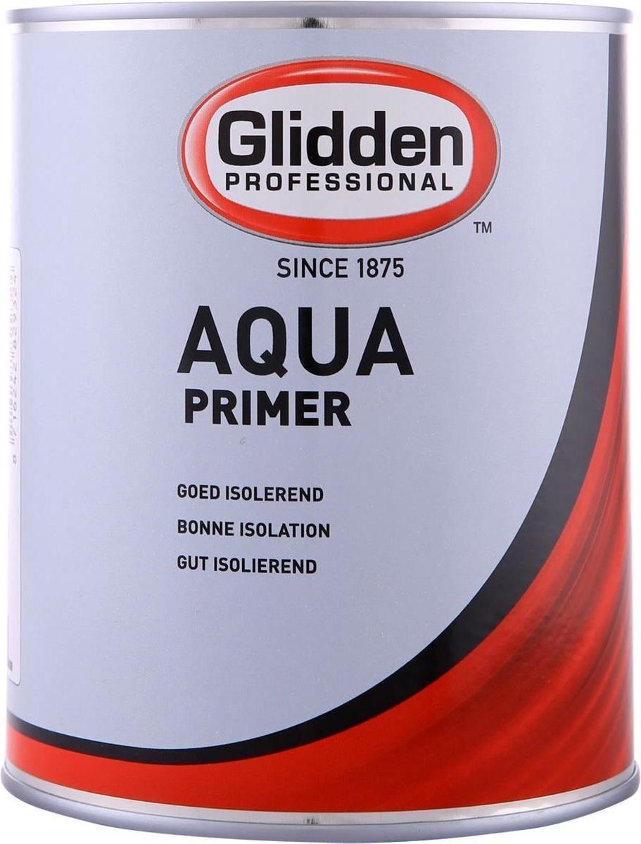 Glidden Aqua Primer Wit - Acryl - 2,5 Liter