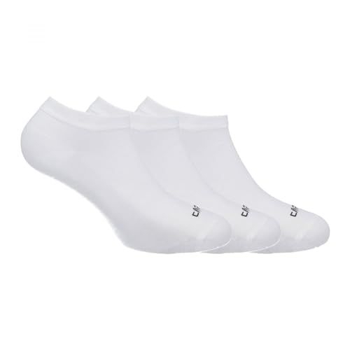 Inconnu Bamboo Invisible Sock Tripack - Men's Socks - White - EU 39-42