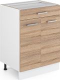 Vicco R-Line Keukenonderkast – 60 cm met lade, zonder werkblad Sonoma