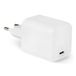 Amazon Basics 65W 1-poorts Nano GaN Wall USB C-oplader, PD voor laptops, tablets, telefoons, zonder PPS, wit
