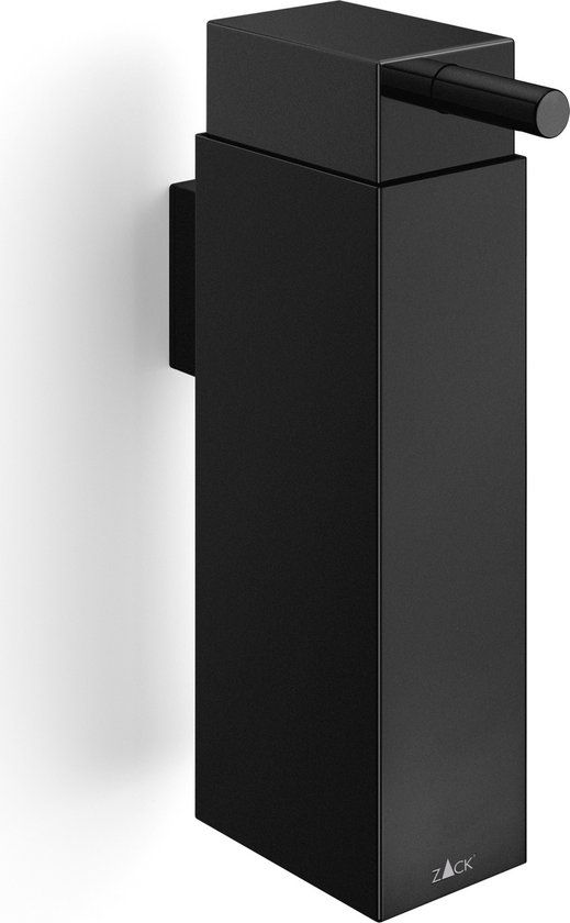 ZACK Linea zeepdispenser 40405 - Zwart - 4x16.7x10.8cm