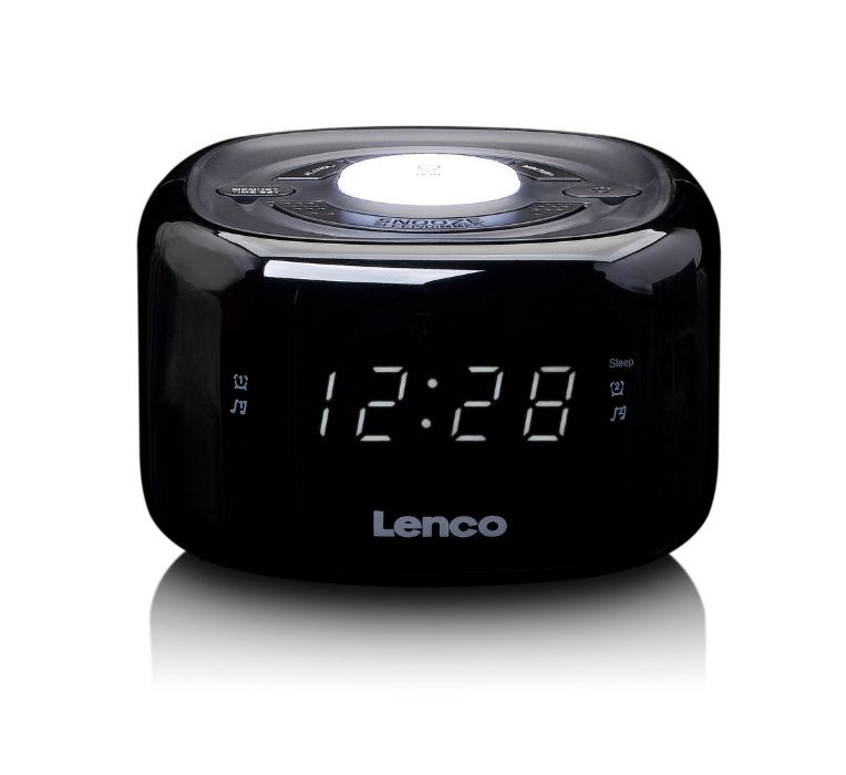 Lenco CR-12BK Wekkerradio - Zwart