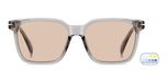 David Beckham DB 1199/G/S Lunettes de Soleil Homme Gris Carrées Gris 55mm