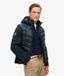 Superdry - Gebreide Hybrid Storm jas met capuchon - Heren - Gewatteerde jassen