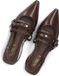 Notre-V D241192129 Hakken Dames - Bruin - Maat 41