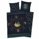 HERDING Harry Potter Beddengoedset Katoen 160x210 cm + 65x100 cm Goud, Marineblauw