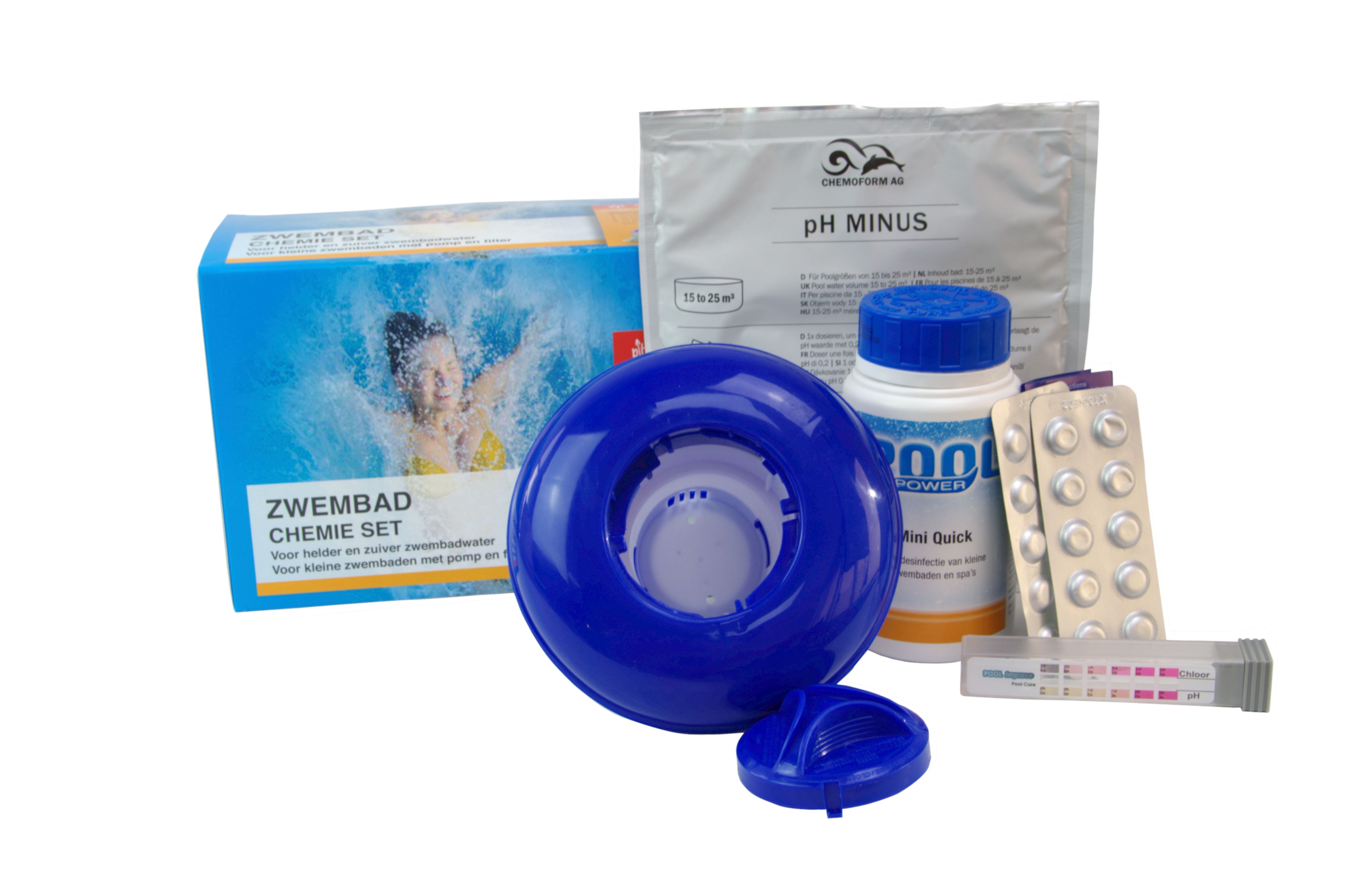 Summer Fun Zwembad startset chemie mini - KLEIN