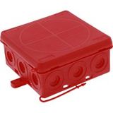 Wiska KA 012 RD Boîte de jonction (l x l x h) 86 x 86 x 41 mm Rouge IP55 1 pièce(s)