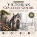 Victorian Cemetery Gothic Coloring Book for Adults