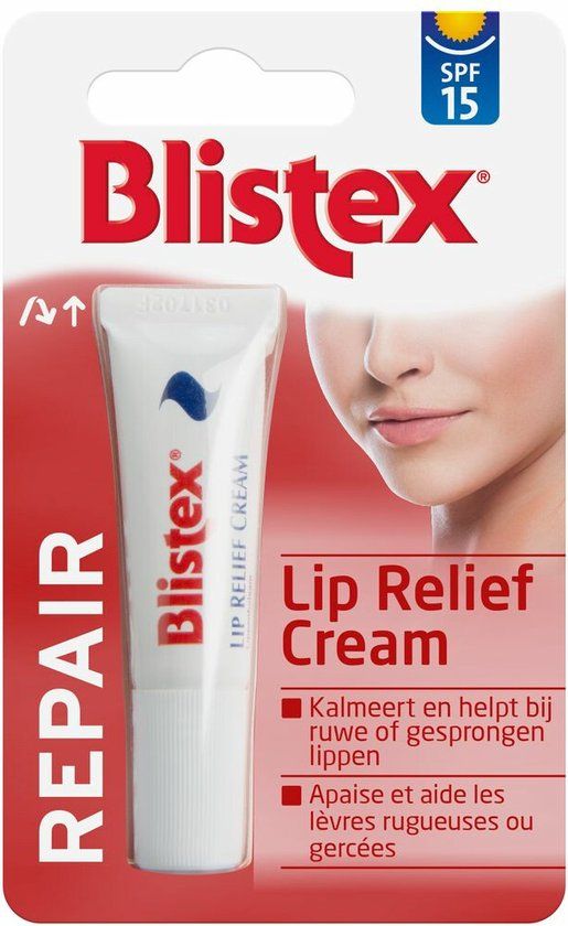 Blistex Lip Relief Cream - 6 ml - SPF 10 - Lippenbalsem