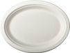 Pure - Disposable Tableware Pure tableware 12x Witte suikerriet schaal 26x20 cm biologisch afbreekbaar