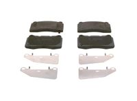 Bosch BP1318 Jeu de plaquettes de frein pour voiture, essieu avant, qualité Bosch, réduction du bruit et de la poussière, certification ECE-R90, sans cuivre, 1 paquet de 4 plaquettes de frein