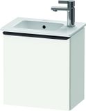Duravit D-Neo wastafelonderkast 41x44x27.4cm Rechtsdraaiend 1 deur wit Mat de4259r1818