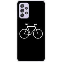 Samsung Galaxy A32 5G Bike hipster bedrukt siliconen hoesje