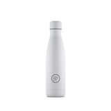 Cool Bottles - Roestvrijstalen Waterfles - 500 ml - Mono White