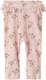Lil' Atelier Baby Legging Print Gebloemd Biologisch Katoen Hushed Violet