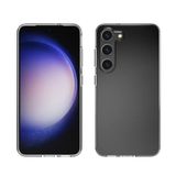 CASR Half-vaste beschermhoes voor Samsung Galaxy S23, transparant, TPU-bescherming, licht en precies passend, verpakking: 100 purcent recyclebaar karton
