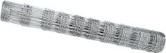 vidaXL Weidehekwerk - Gegalvaniseerd staal - Zilver - 50 x 1 m