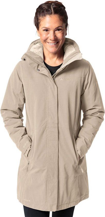 Vaude Skomer Wool II Parka - Beige - Women's