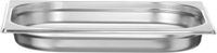 HENDI GN-container 1/2 – Budget Line – 2L – 325x265x40 mm – lichtgewicht roestvrij staal