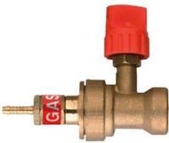 Kemper Gas drukregelaar 7/16" met terugslagklep 506 t.b.v. lasbrandersets