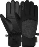 Reusch Amira GORE-TEX Vrouwen Handschoenen donkergrijs-zwart Maat 8