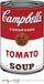 Your Decoration B.V. Kunstdruk Andy Warhol - Campbell's Soup I 60x100cm