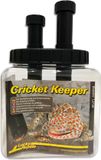 Lucky Reptile Cricket Keeper Zwart/Transparant Plastic