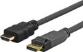 VivoLink PRODPHDMI15 câble vidéo adaptateur 15 m DisplayPort HDMI Noir
