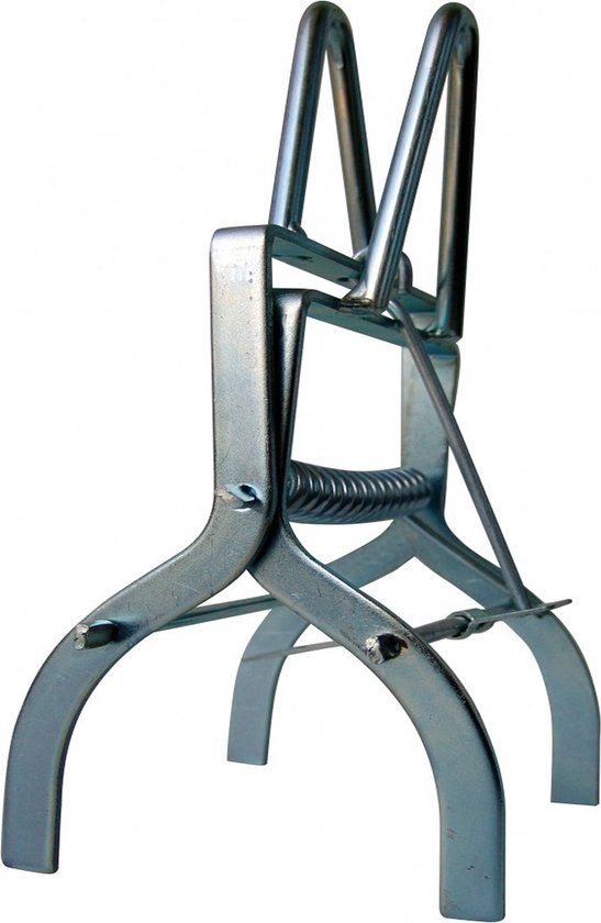 Edialux Moltrap - Klassieke mollenklem - Outdoor - RVS verchroomd - 1 stuk