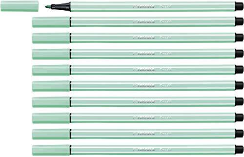 Stabilo Premium Viltstift - Pen 68-10 stuks - neon ijs groen