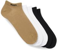 Hugo Boss heren BOSS 5P sneakersokken basic multi