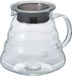 Hario Koffie Pot, Glas