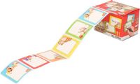 Merkloos Sinterklaas cadeaustickers - op rol - 50x stickers