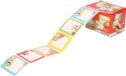 Merkloos Sinterklaas cadeaustickers - op rol - 50x stickers