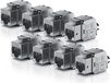 Primewire Keystone module set, 8 pièces, CAT 6a, RJ45