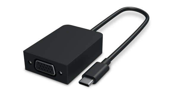 Microsoft HFR-00007 USB grafische adapter zwart