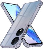 Techsuit Hoesje geschikt voor HONOR 90 Smart/X7b - Shockproof Silicone Back Cover - Zwart