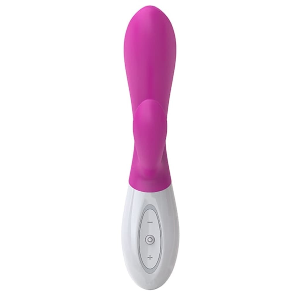 ZINI - Dew Rabbit Vibrator Plum & White