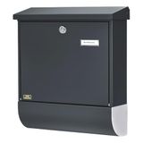BURG-WÄCHTER - Brievenbus - Set - Vario - 86720 - ANT - staal - antraciet
