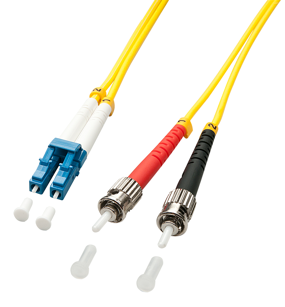 LINDY Fiber Optic Cable - 5m - Yellow