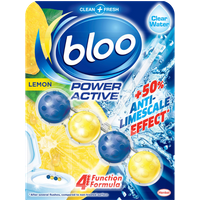 Blooo Power Active Lemon Toiletblokje voor de Rand - 50 g