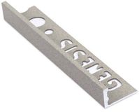 Genesis ESA127.411 Aluminium Tegelprofiel Recht 12mm - Graniet - 2,5m