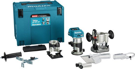 Makita RT001GZ15 40 V Max Boven- en kantenfrees - Zonder accu's en lader