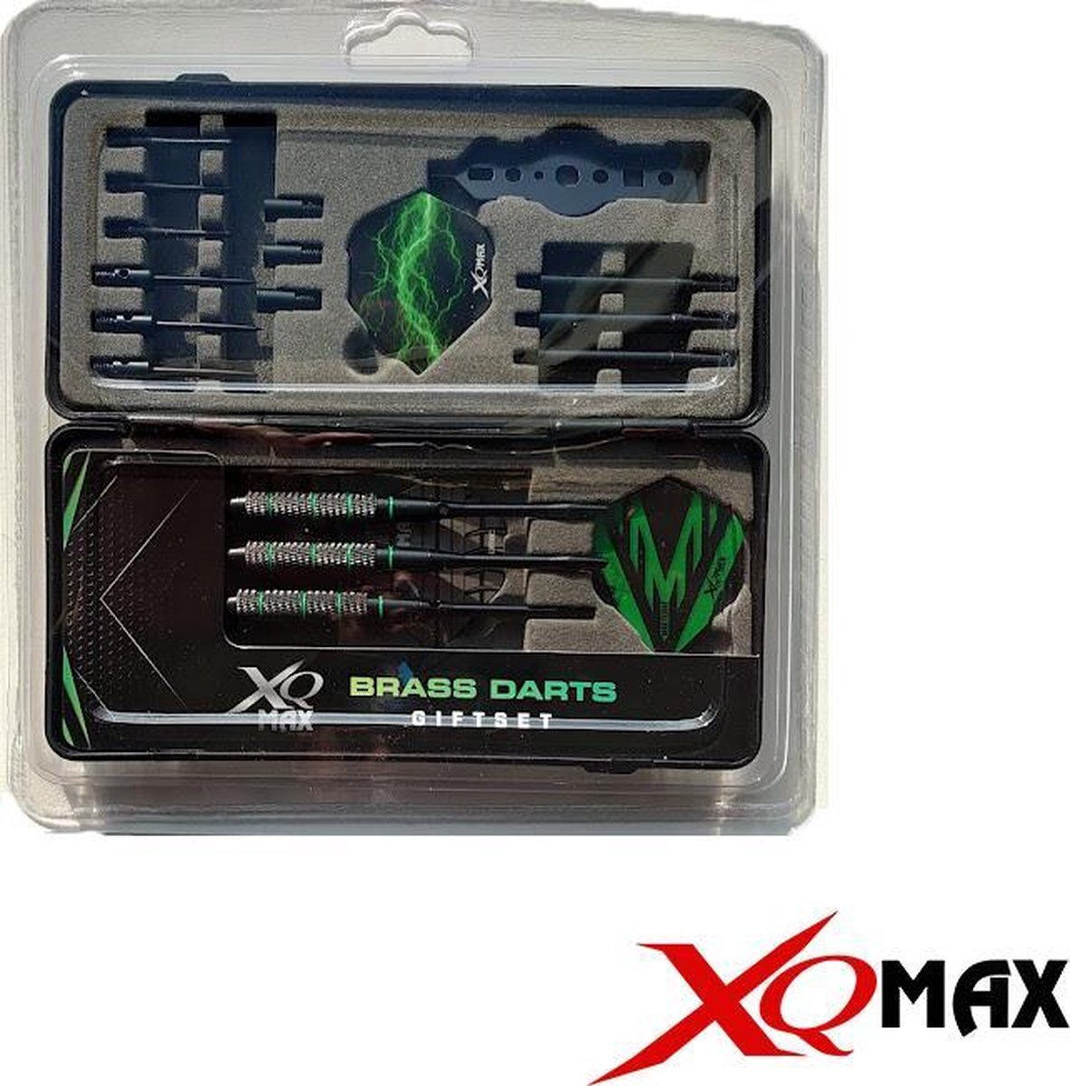 XQMAX Brass blackline giftset - 26delig - zwart/groen