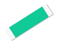 TapeCase GD-3.4" X 2.8"-100 groen polyester/siliconen plakband met voering, 2.8" lengte, 3.4" breedte, 2.8" rechthoek (Pack van 100)