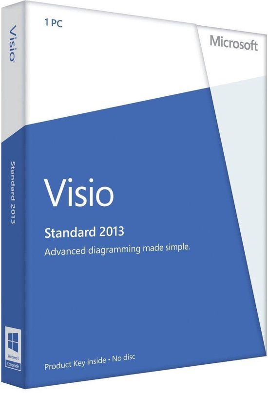 Microsoft Visio Standard 2013 NL