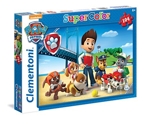 Clementoni 27946 Paw Patrol puzzel, 104 stukjes.