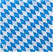 Merkloos Oktoberfest vlag Beieren servetten - 200 stuks